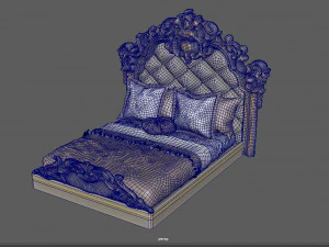 bedroom ancient 3D Model