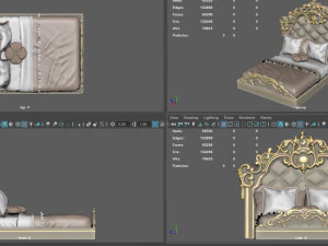 bedroom ancient 3D Model