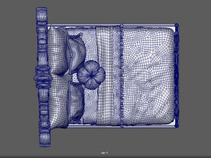 bedroom ancient 3D Model