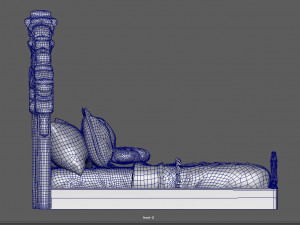 bedroom ancient 3D Model