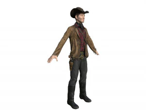 vaquero Modelo 3D
