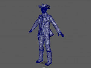 vaquero Modelo 3D