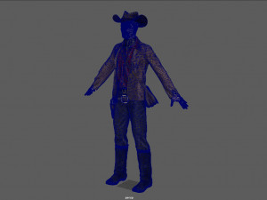 cowboy Model 3D