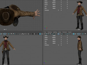 cowboy Model 3D