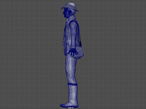 cowboy Model 3D