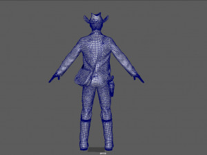 cowboy Model 3D