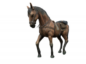 horse Modello 3D