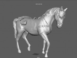 horse Modello 3D