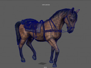 horse Modello 3D