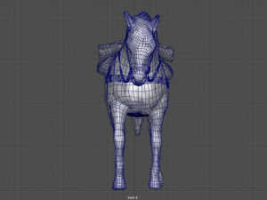 horse Modello 3D