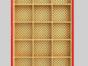 chocolate gift box 3D Model