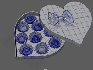 head chocolate box Modelo 3D