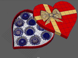 head chocolate box Modelo 3D