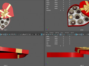 head chocolate box Modelo 3D
