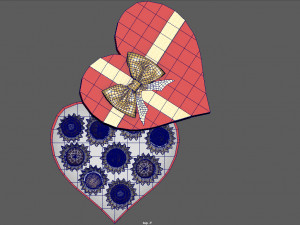 head chocolate box Modelo 3D