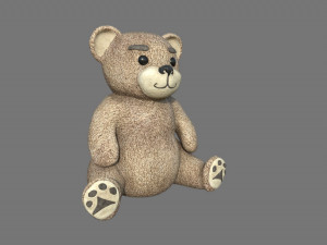 bear teddy 3D Модель