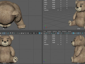bear teddy 3D Model