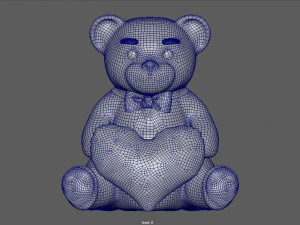 teddy i love you 3D Model