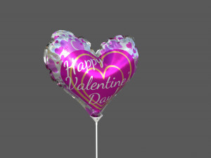 heart balloon 3D Model