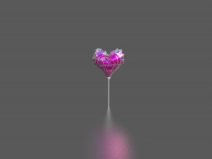 heart balloon 3D Model