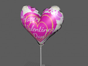 heart balloon 3D Model