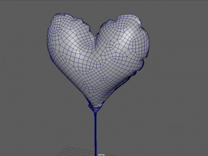 heart balloon 3D Model