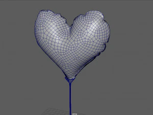 heart balloon 3D Model