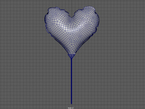 heart balloon 3D Model