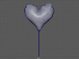 heart balloon 3D Model