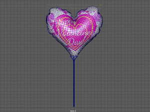 heart balloon 3D Model