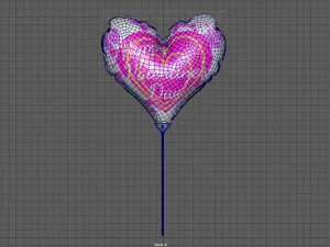 heart balloon 3D Model
