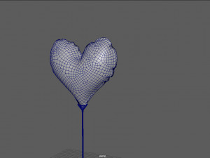 balloon i love you 3D Model