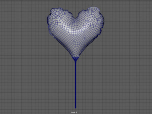 balloon i love you 3D Model