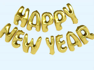 Wszystkiego najlepszego w Nowym Roku Model 3D