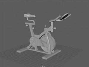 spinning bike Modelo 3D
