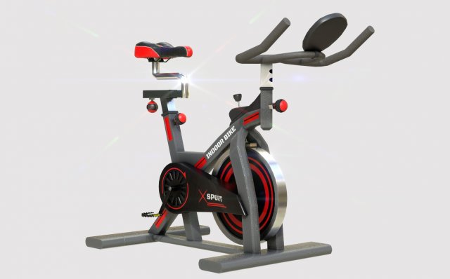 Spin bike 3d best sale