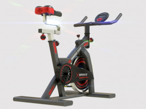 spinning bike Modelo 3D