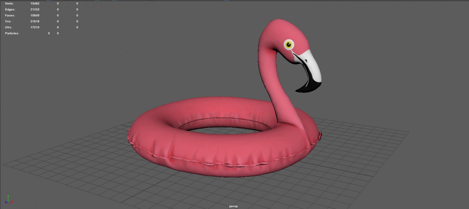 Half float. Floaties 3d model. 3 floats. sizeof half float.