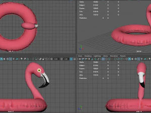 pool floats 3D Model