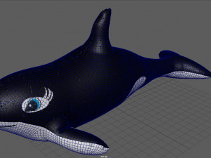 orca float 3D Модель