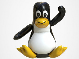 pinguin float 3D Model