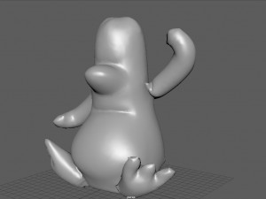 pinguin float 3D Model