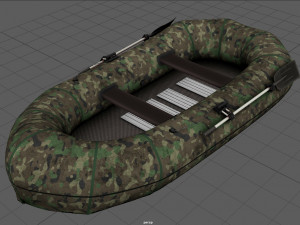 fishing boat 3Dモデル