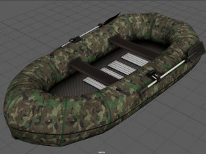 barco de pesca Modelo 3D