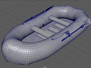 barco de pesca Modelo 3D