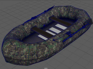 barco de pesca Modelo 3D