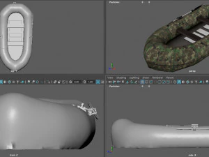 barco de pesca Modelo 3D