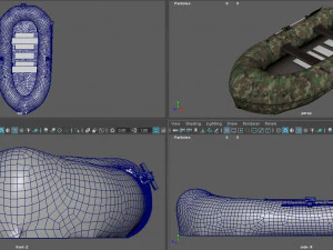 barco de pesca Modelo 3D