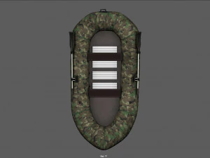 barco de pesca Modelo 3D