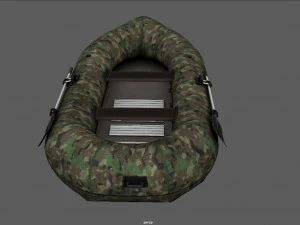 barco de pesca Modelo 3D